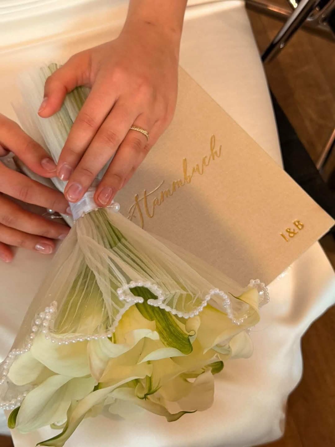 Hochzeitsstrau\u00df von Malaks Blumen